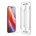 Spigen Glass tR EZ Fit 2 Pack - iPhone 18 Pro/17 Pro/16 Pro/17