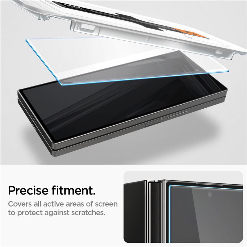 Spigen Glass tR EZ Fit Cover 2 Pack - Samsung Galaxy Z Fold6