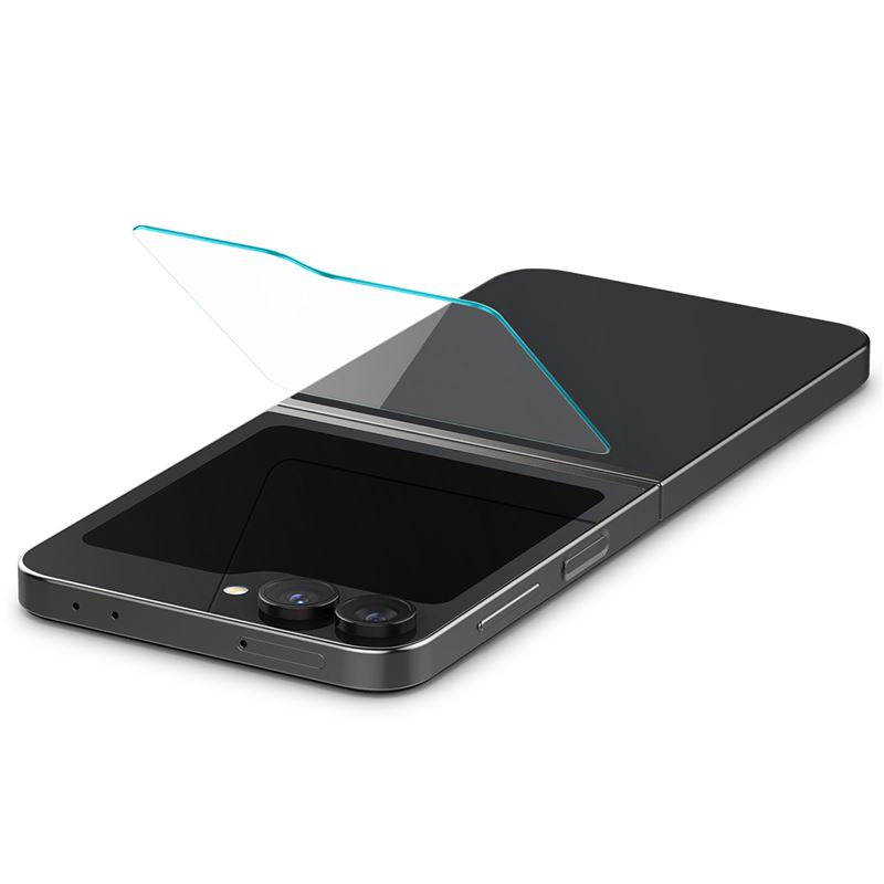 Spigen Glass tR EZ Fit Cover 2 Pack - Samsung Galaxy Z Flip6/7 FE