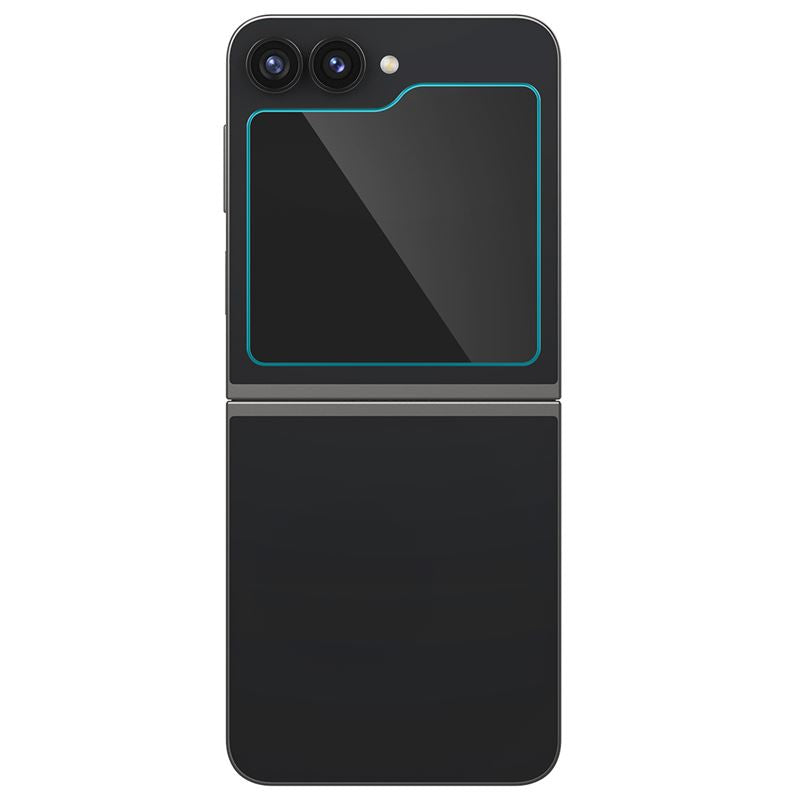 Spigen Glass tR EZ Fit Cover 2 Pack - Samsung Galaxy Z Flip6/7 FE