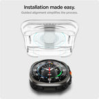 Spigen Glass tR EZ Fit 2 Pack - Samsung Galaxy Watch Ultra
