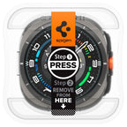 Spigen Glass tR EZ Fit 2 Pack - Samsung Galaxy Watch Ultra