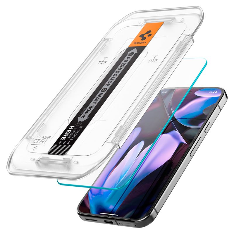 Spigen Glass tR EZ Fit 2 Pack - Google Pixel 10/9 Pro/ Pixel 10/9