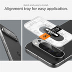 Spigen Glass tR EZ Fit Optik 2 Pack, crystal clear - Google Pixel 9 Pro