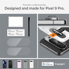 Spigen Glass tR EZ Fit Optik 2 Pack, crystal clear - Google Pixel 9 Pro