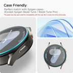 Spigen Glass tR EZ Fit 2 Pack - Samsung Galaxy Watch7 (44mm)
