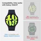 Spigen Glass tR EZ Fit 2 Pack - Samsung Galaxy Watch7 (44mm)