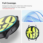 Spigen Glass tR EZ Fit 2 Pack  - Samsung Galaxy Watch7 (40mm)
