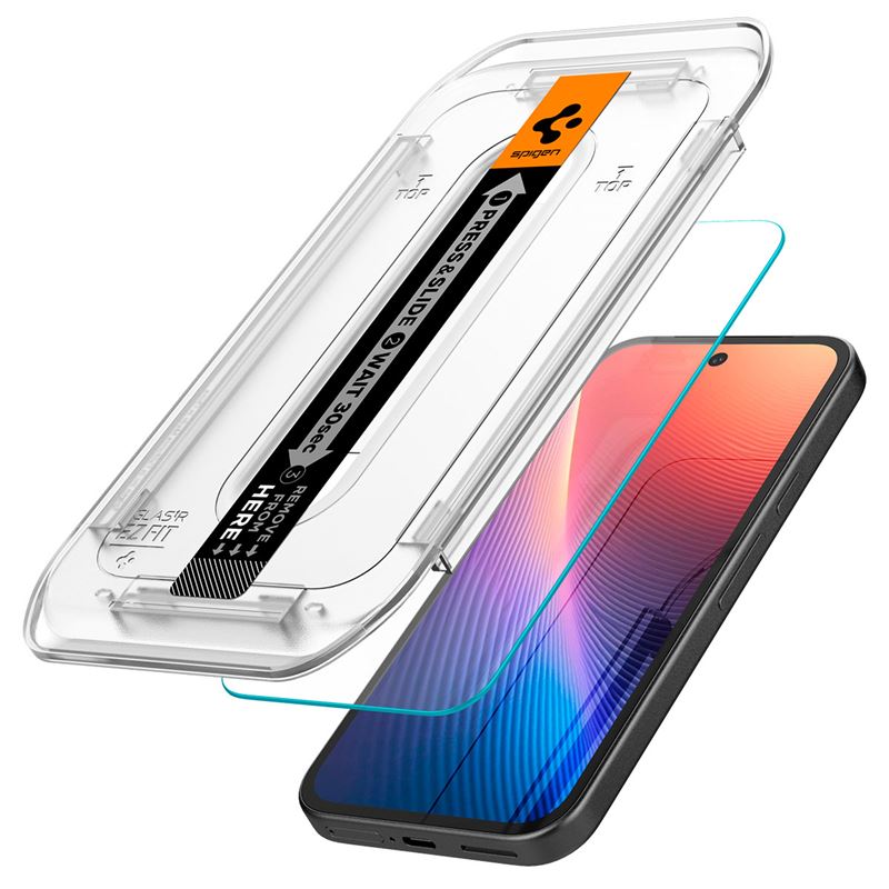 Spigen Glass tR EZ Fit 2 Pack - Google Pixel 9a