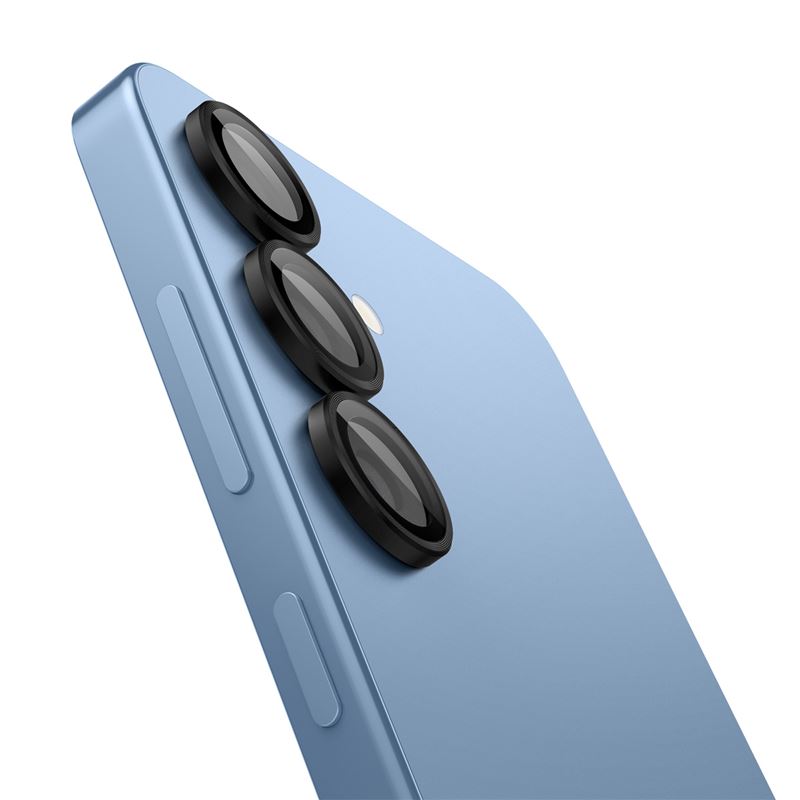 Spigen Glass tR EZ Fit Optik Pro HD 2 Pack, black - Samsung Galaxy S25+