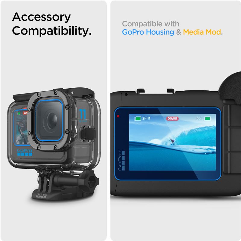 Spigen Glass tR SLIM Multi Pack F2P/L2P - GoPro Hero 4K