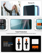 Spigen Glass tR EZ Fit HD (Privacy) 2 Pack - Samsung Galaxy S25/S24