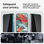 Spigen Glass tR EZ Fit (Privacy) 2 Pack - Google Pixel 10/9 Pro XL