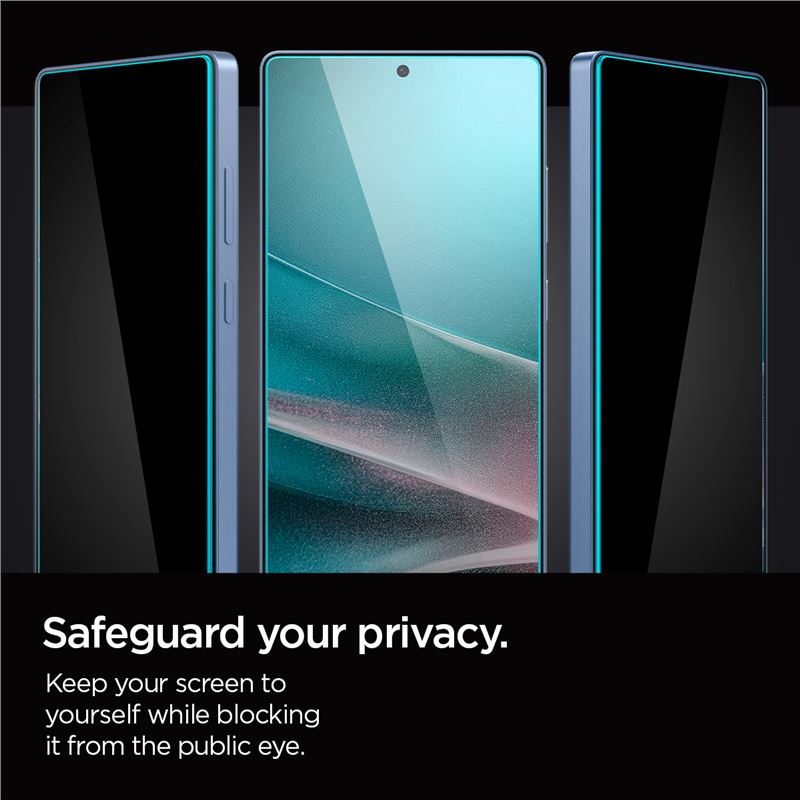 Spigen Glass tR EZ Fit HD (Privacy) 2 Pack - Samsung Galaxy S25 Ultra