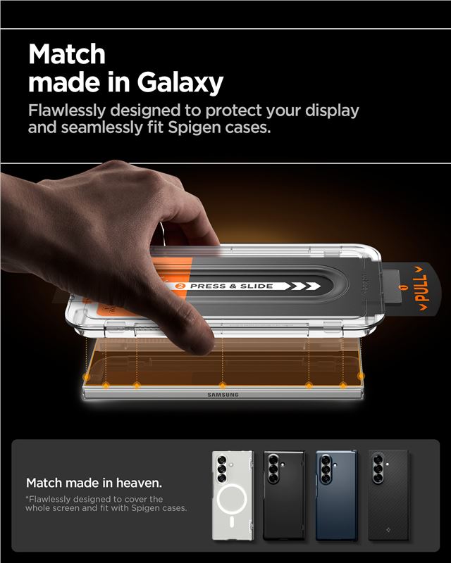 Spigen Glass tR EZ Fit Pro HD 1 Pack - Samsung Galaxy Z Fold7