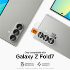 Spigen Glass tR EZ Fit Optik Pro HD 2 Pack, black - Samsung Galaxy Z Fold7