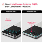 Spigen Glass tR EZ Fit HD 2 Pack - Samsung Galaxy Z Flip7