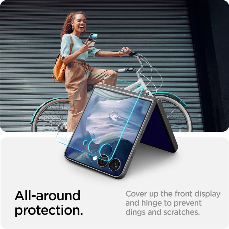 Spigen Glass tR EZ Fit HD 1 Pack - Samsung Galaxy Z Flip7