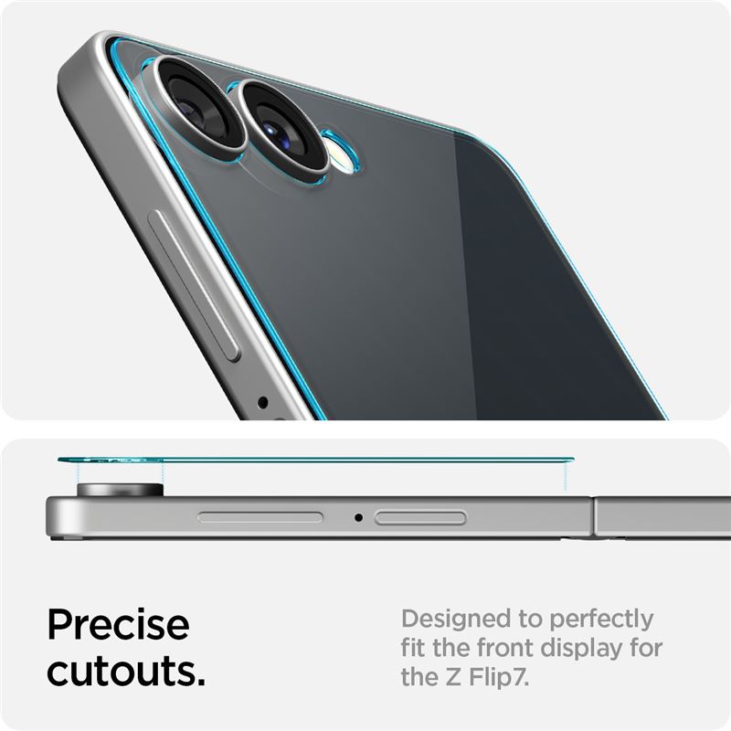 Spigen Glass tR EZ Fit HD 1 Pack - Samsung Galaxy Z Flip7