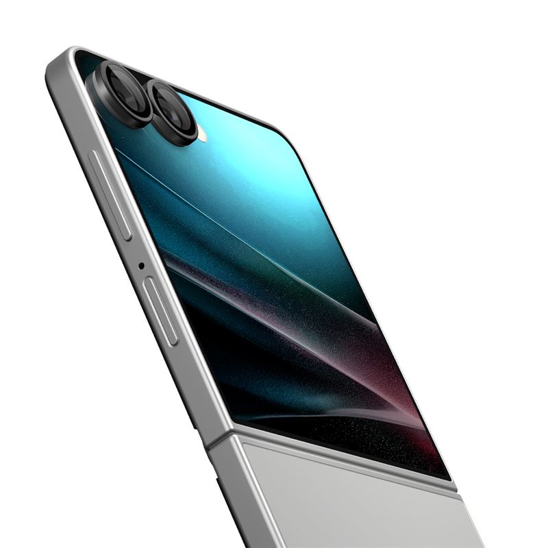 Spigen Glass tR EZ Fit Optik Pro HD 2 Pack, čierne - Samsung Galaxy Z Flip7