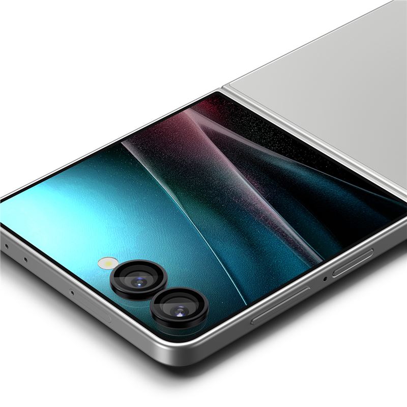 Spigen Glass tR EZ Fit Optik Pro HD 2 Pack, čierne - Samsung Galaxy Z Flip7
