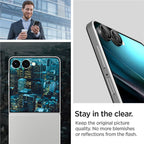 Spigen Glass tR EZ Fit Optik Pro HD 2 Pack, čierne - Samsung Galaxy Z Flip7