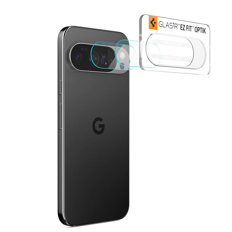 Spigen Glass tR EZ Fit Optik 2 Pack, krištáľovo čisté – Google Pixel 10 Pro XL