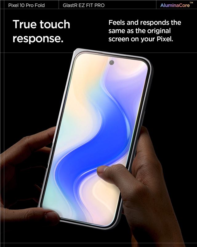 Spigen Glass tR EZ Fit Pro 2 Pack - Google Pixel 10 Pro Fold