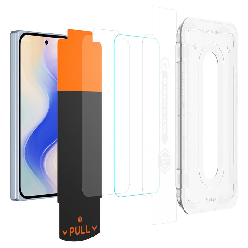 Spigen Glass tR EZ Fit Pro 2 Pack - Google Pixel 10 Pro Fold