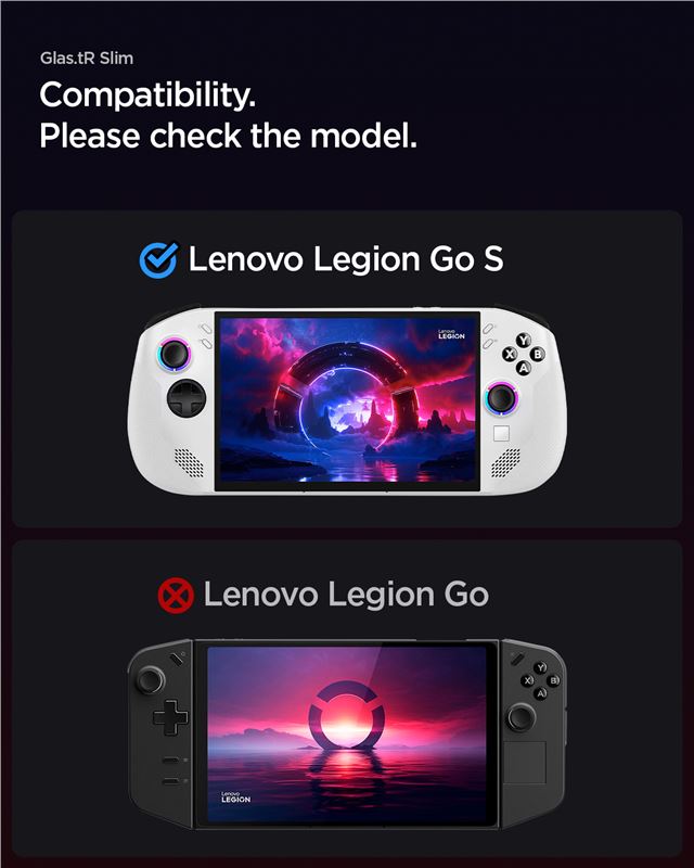 Spigen Glass tR Slim 2 Pack - Lenovo Legion Go S