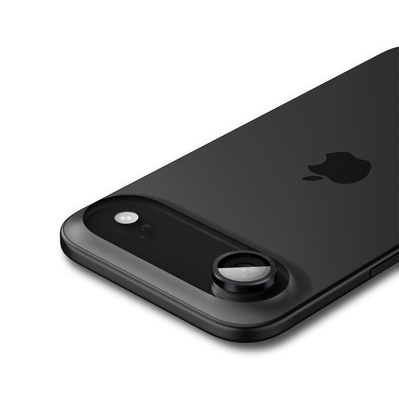 Spigen Glass tR EZ Fit Optik Pro 2 Pack, black - iPhone Air