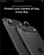Spigen Glass tR EZ Fit Optik Pro 2 Pack, black - iPhone Air