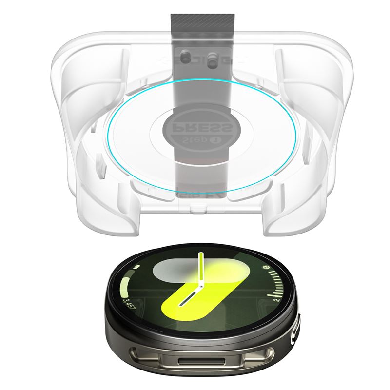 Spigen Glass tR EZ Fit 2 Pack – Samsung Galaxy Watch 9/8 40mm