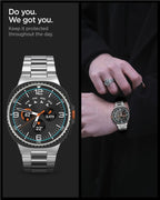 Spigen Glass tR EZ Fit 2 Pack - Samsung Galaxy Watch 8 Classic (46mm)