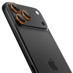 Spigen Glass tR EZ Fit Optik Pro 2 Pack, oranžový – iPhone 17/16/15/14 Pro / 17/16/15/14 Pro Max