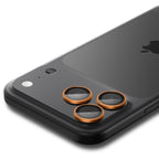 Spigen Glass tR EZ Fit Optik Pro 2 Pack, oranžový – iPhone 17/16/15/14 Pro / 17/16/15/14 Pro Max