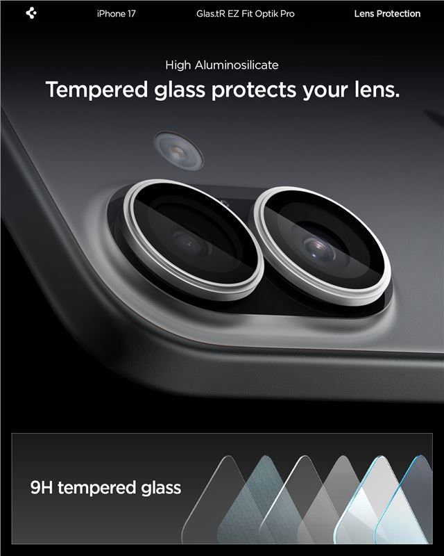 Made of tempered glass with 9H hardness, which guarantees a long life