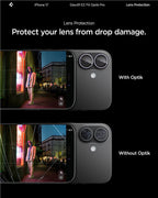 Spigen Glass tR EZ Fit Optik Pro 2 Pack, purple - iPhone 17