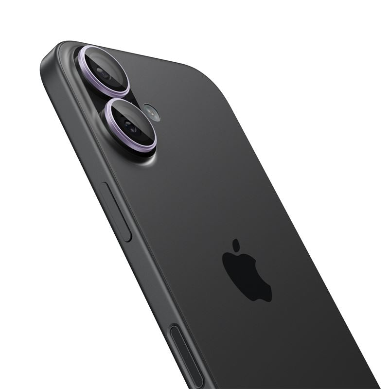 Spigen Glass tR EZ Fit Optik Pro 2 Pack, purple - iPhone 17