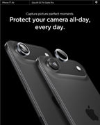 Spigen Glass tR EZ Fit Optik Pro 2 Pack, sivý – iPhone Air