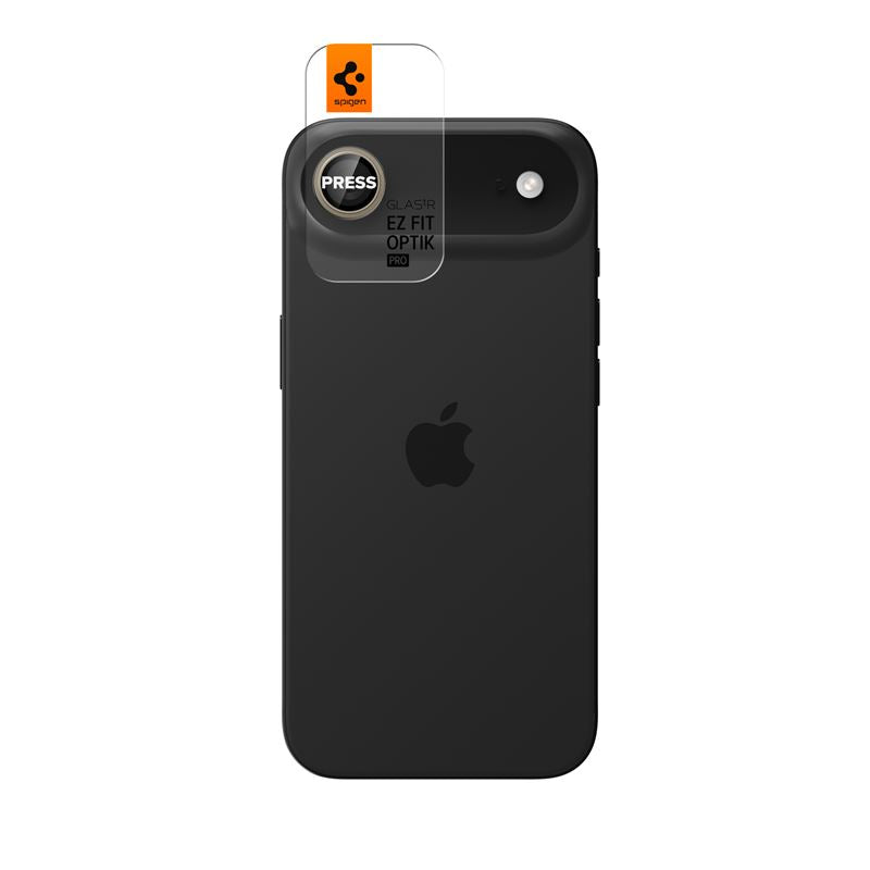 Spigen Glass tR EZ Fit Optik Pro 2 Pack, gold - iPhone Air