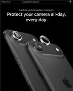 Spigen Glass tR EZ Fit Optik Pro 2 Pack, silver - iPhone Air