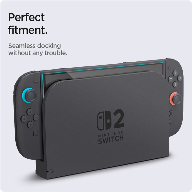 Spigen Glass tR EZ Fit 2 Pack - Nintendo Switch 2