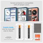 Spigen Glass tR EZ Fit 2 Pack - Nothing Phone (3)