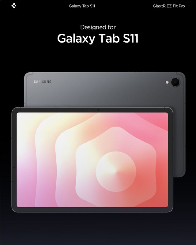 Spigen Glass tR EZ Fit Pro 1 Pack - Samsung Galaxy Tab S11