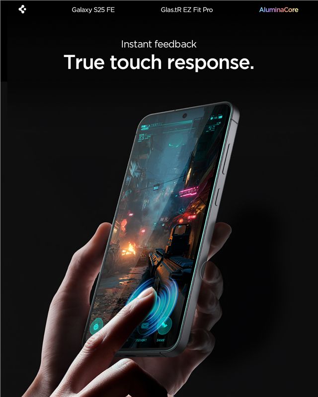Spigen Glass tR EZ Fit Pro HD 1 Pack - Samsung Galaxy S25 FE