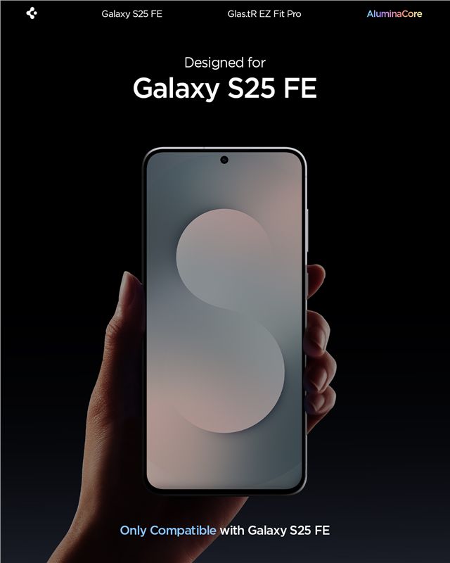 Spigen Glass tR EZ Fit Pro HD 1 Pack - Samsung Galaxy S25 FE