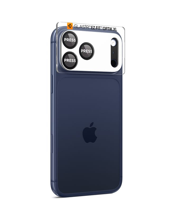 Spigen Glass tR EZ Fit Optik Pro XL 1 Pack, black - iPhone 17 Pro