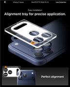 Spigen Glass tR EZ Fit Optik Pro XL 1 Pack, blue - iPhone 17 Pro