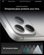 Spigen Glass tR EZ Fit Optik Pro XL 1 Pack, silver - iPhone 17 Pro
